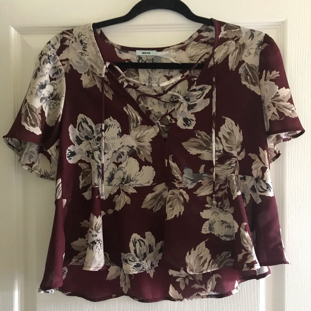 Floral Crop Top